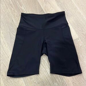 Old Navy active black women biker shorts
